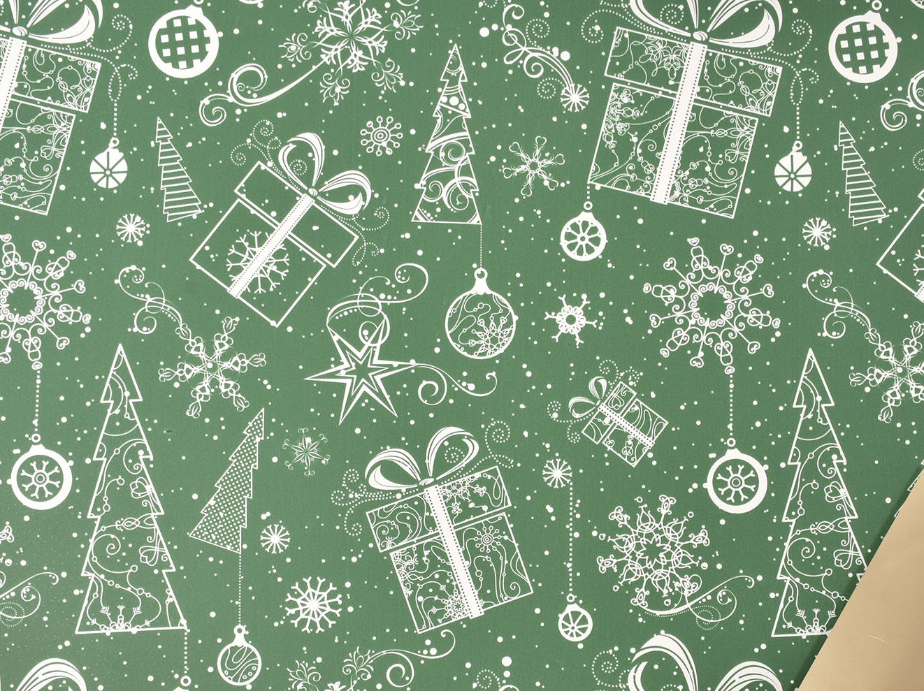BOBINA modelo "X'MAS DAY" (0,70x40MT) PPL/ CREMA-VERDE REF: XDA 7507 349 740 PRECIO: 13,50€ BOBINA modelo "X'MAS DAY" (0,70x40MT) PPL/ CREMA-VERDE REF: XDA 7507 349 740 PRECIO: 13,50€