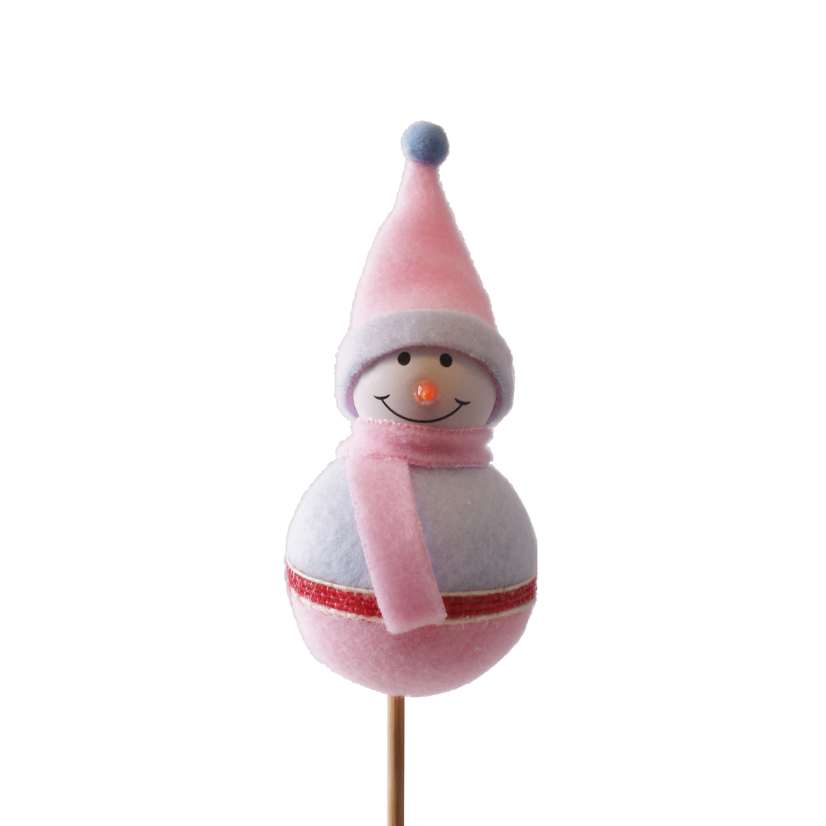 PQTEx24 PICKS "muñeco de nieve Primus" (8CM-PALO 50CM)/ ROSA REF: K10413 PRECIO: 18,00€/PQTE (0,75€/UD) PQTEx24 PICKS "muñeco de nieve Primus" (8CM-PALO 50CM)/ ROSA REF: K10413 PRECIO: 18,00€/PQTE (0,75€/UD)