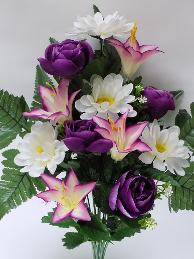 RAMO ENCARADOx12 DE PEONIA, GERBERA Y LILIUM/ LILA REF: 40086LI PRECIO: 3,50€ RAMO ENCARADOx12 DE PEONIA, GERBERA Y LILIUM/ LILA REF: 40086LI PRECIO: 3,50€