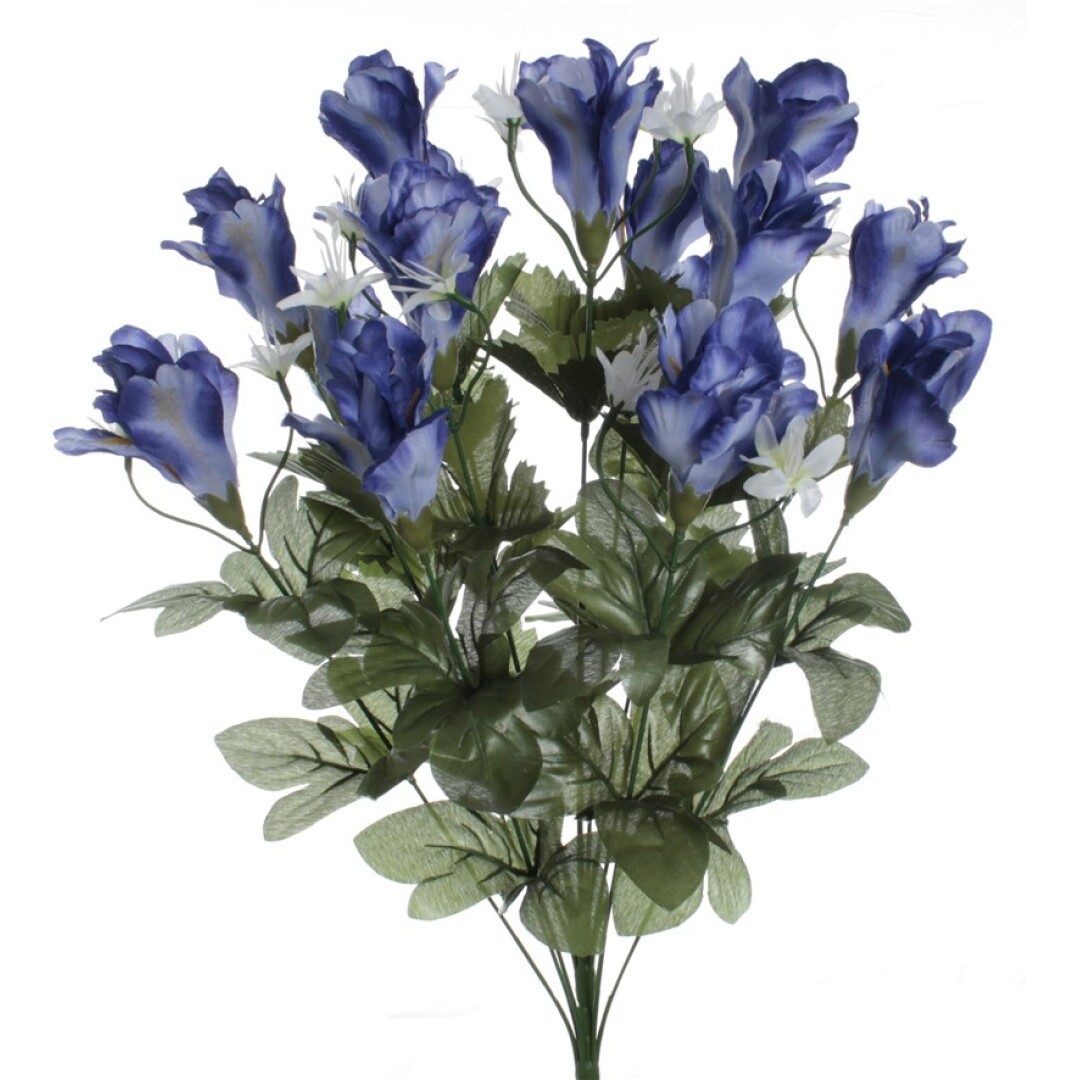RAMO DE IRIS (60CM)/ AZUL REF: 6337_AZU PRECIO: 6,20€ RAMO DE IRIS (60CM)/ AZUL REF: 6337_AZU PRECIO: 6,20€
