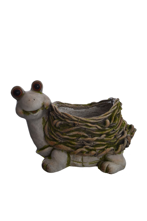 MACETA TORTUGA (40CM) REF: 82390040/TUR PRECIO: 33,00€ MACETA TORTUGA (40CM) REF: 82390040/TUR PRECIO: 33,00€