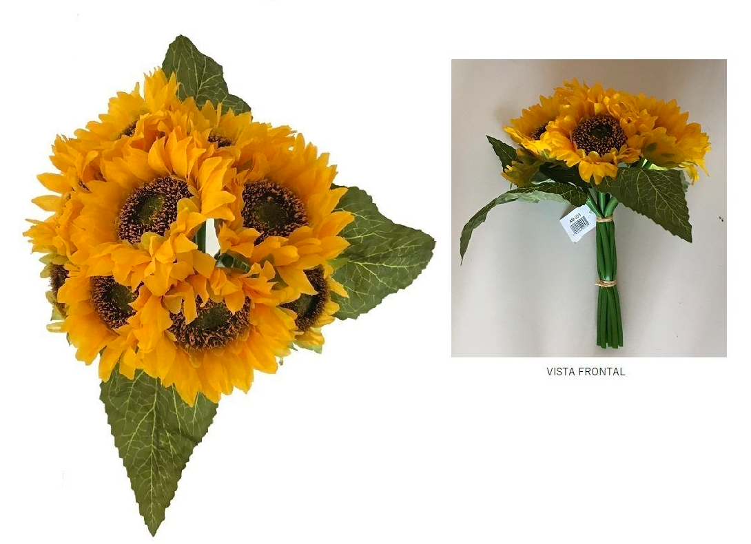 ATADO x9 FLORES DE GIRASOL (30CM)/ AMARILLOS REF: AM-053 PRECIO: 5,95€ ATADO x9 FLORES DE GIRASOL (30CM)/ AMARILLOS REF: AM-053 PRECIO: 5,95€