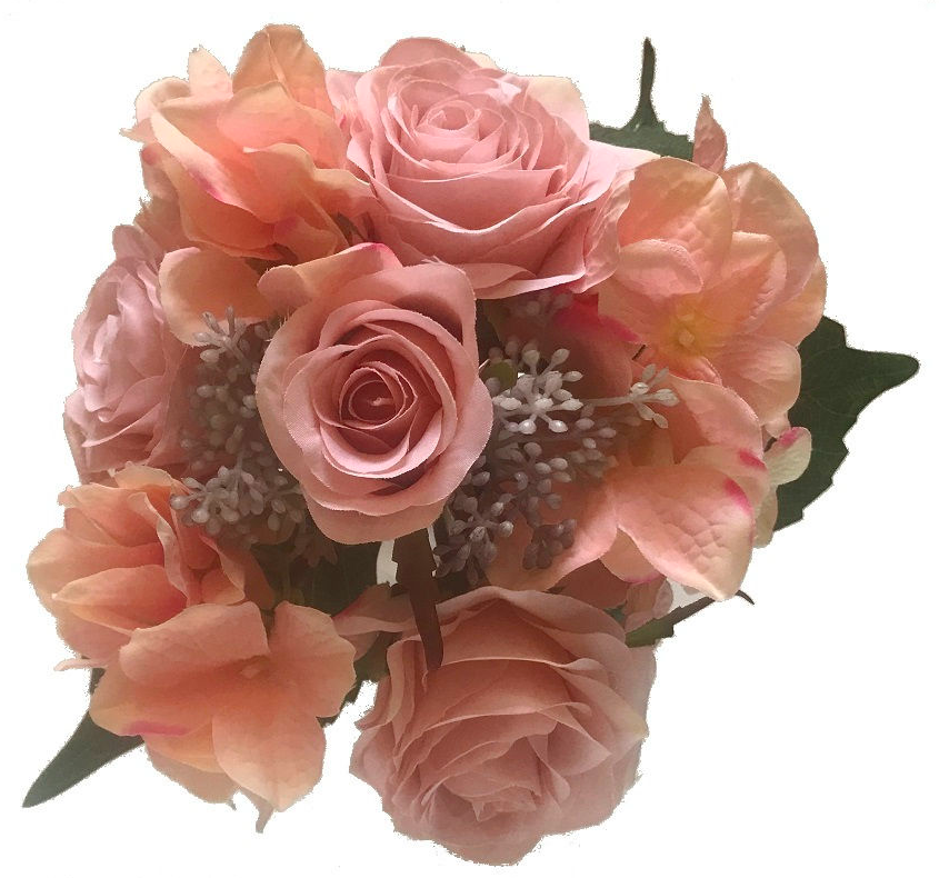 ATADO DE 4 ROSAS Y 3 HORTENSIAS (30CM)/ ROSA REF: AM-056 (ROSA) PRECIO: 7,50€ ATADO DE 4 ROSAS Y 3 HORTENSIAS (30CM)/ ROSA REF: AM-056 (ROSA) PRECIO: 7,50€