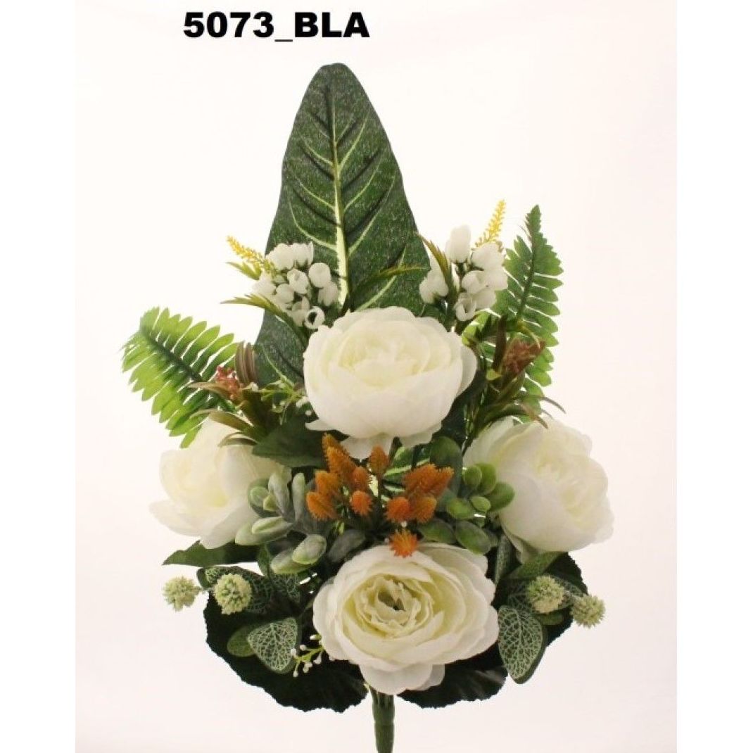 RAMO ENCARADO PEONIA VINTAGE. COLOR:BLANCO REF.: 5073 BLA. PRECIO: 5,50 € RAMO ENCARADO PEONIA VINTAGE. COLOR:BLANCO REF.: 5073 BLA. PRECIO: 5,50 €