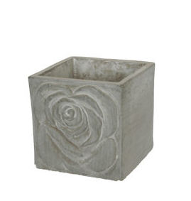 Macetero de cemento cuadrado (12 H.8,5 cm.) COLOR: Gris PRECIO: 2,50 € Macetero de cemento cuadrado (12 H.8,5 cm.) COLOR: Gris PRECIO: 2,50 €