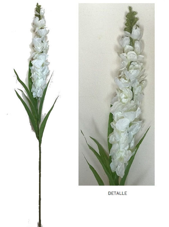 VARA DE DELPHINIUM (92cm)/ BLANCO REF: AM-008 (BLANCO) PRECIO: 1,75€/UD VARA DE DELPHINIUM (92cm)/ BLANCO REF: AM-008 (BLANCO) PRECIO: 1,75€/UD