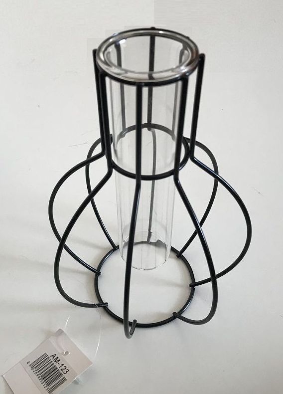 ESTRUCTURA JARRON RADIAL BASE CIRCULAR+ PROBETA 19,5CM REF: AM-123 PRECIO: 3,90€ ESTRUCTURA JARRON RADIAL BASE CIRCULAR+ PROBETA 19,5CM REF: AM-123 PRECIO: 3,90€