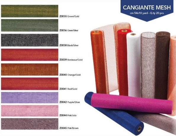 MALLA BASICA 54cm x 9,10mt (COLORES BRILLANTES) REF: Z0035... PRECIO: 2,50€ OFERTA (1): x20 MALLAS DE COLORES SURTIDOS EL PRECIO: 2,30€/UD // OFERTA (2): x20 MALLAS DEL MISMO COLOR EL PRECIO: 2,00€/UD MALLA BASICA 54cm x 9,10mt (COLORES BRILLANTES) REF: Z0035... PRECIO: 2,50€ OFERTA (1): x20 MALLAS DE COLORES SURTIDOS EL PRECIO: 2,30€/UD // OFERTA (2): x20 MALLAS DEL MISMO COLOR EL PRECIO: 2,00€/UD