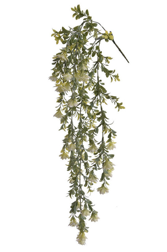PLANTA COLGANTE CON FLOR PLASTICO 80CM (CREMA) REF:24010054/CR PRECIO:6,60 € PLANTA COLGANTE CON FLOR PLASTICO 80CM (CREMA) REF:24010054/CR PRECIO:6,60 €