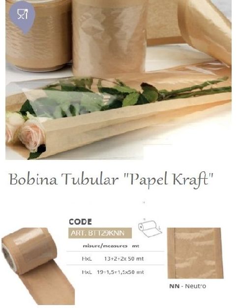 BOBINA TUBULAR PP + (PE PAPEL KRAFT) REF: BTT29KNN// MEDIDA 1: 0,13 x 50MT PRECIO: 9,50€ // MEDIDA 2: 0,19 x 50MT PRECIO: 12,50€ BOBINA TUBULAR PP + (PE PAPEL KRAFT) REF: BTT29KNN// MEDIDA 1: 0,13 x 50MT PRECIO: 9,50€ // MEDIDA 2: 0,19 x 50MT PRECIO: 12,50€