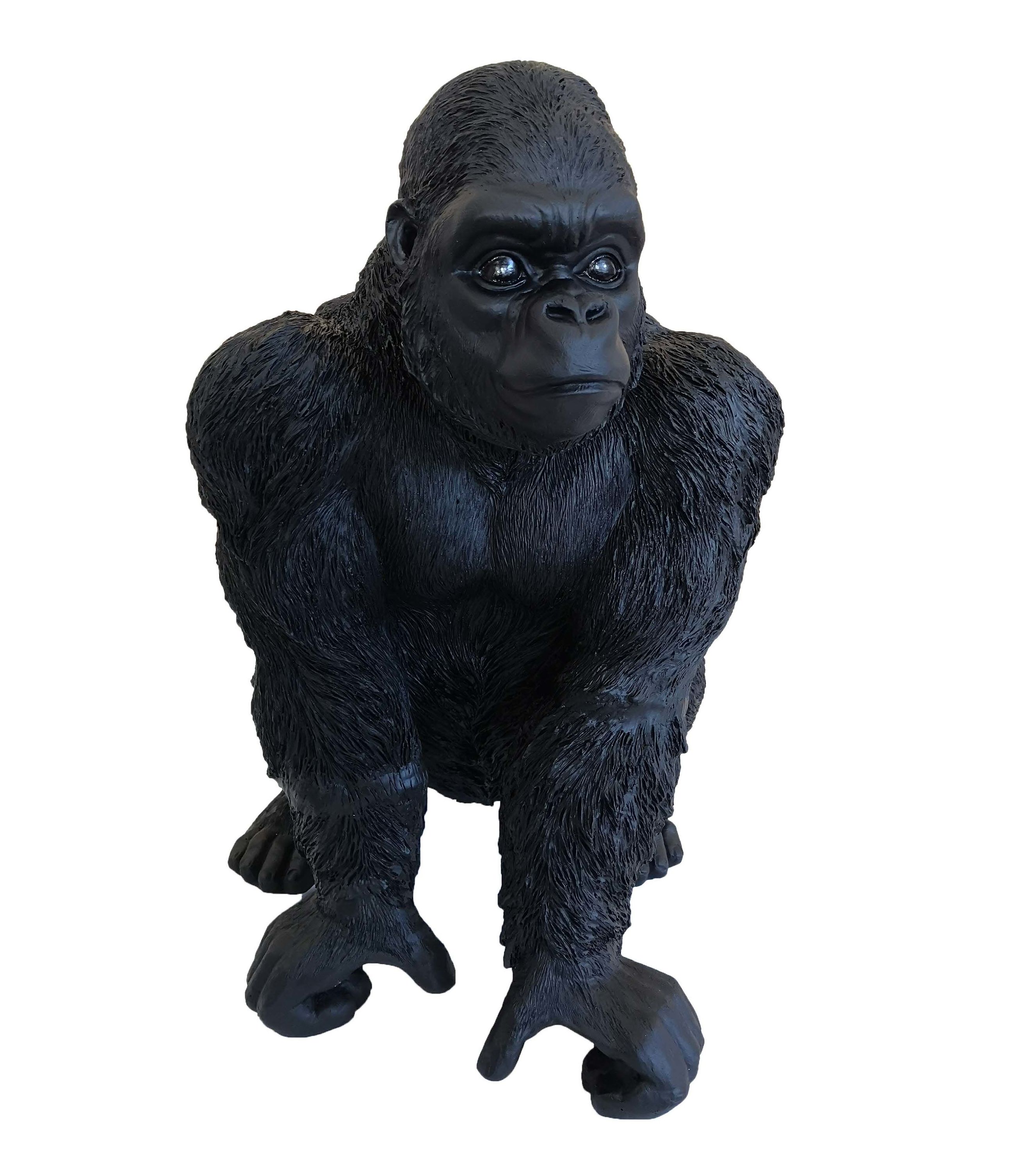 GORILLA NEGRO (45X36 H57CM) REF: VR0367B PRECIO: 121,95€ GORILLA NEGRO (45X36 H57CM) REF: VR0367B PRECIO: 121,95€