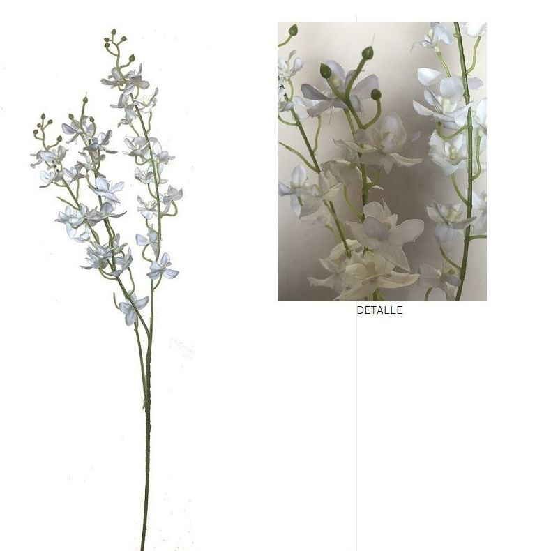 VARA DE DENDROBIUMx3 (85cm)/ BLANCO REF: AM-166 (BLANCO) PRECIO: 2,25€/UD VARA DE DENDROBIUMx3 (85cm)/ BLANCO REF: AM-166 (BLANCO) PRECIO: 2,25€/UD