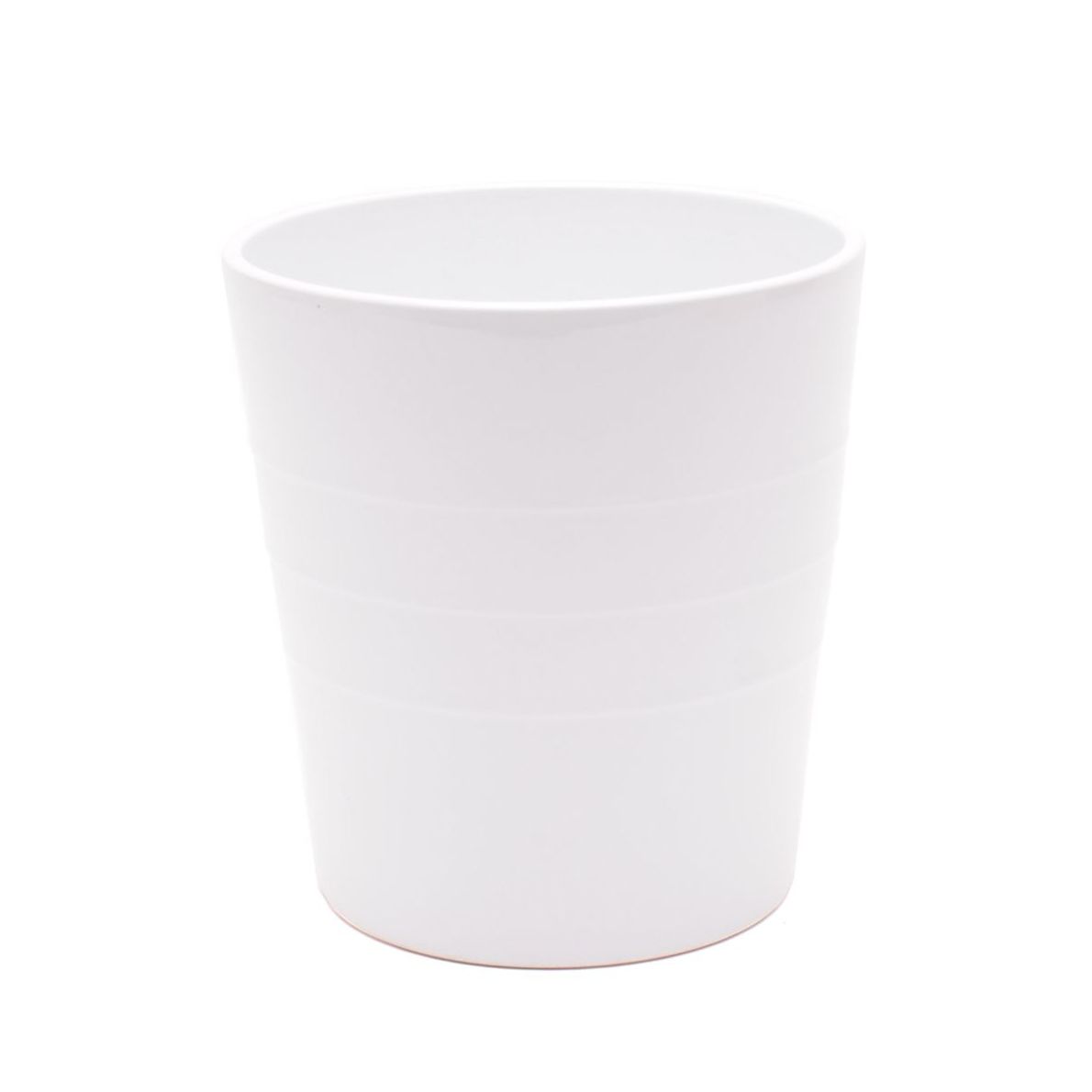 MACETA DE CERAMICA MODELO "Linn 5" (D13 x H14cm)/ BLANCO (SE VENDE EN PQTE X6 UNIDADES) REF: Q10174 PRECIO: 1.50€/UD MACETA DE CERAMICA MODELO "Linn 5" (D13 x H14cm)/ BLANCO (SE VENDE EN PQTE X6 UNIDADES) REF: Q10174 PRECIO: 1.50€/UD