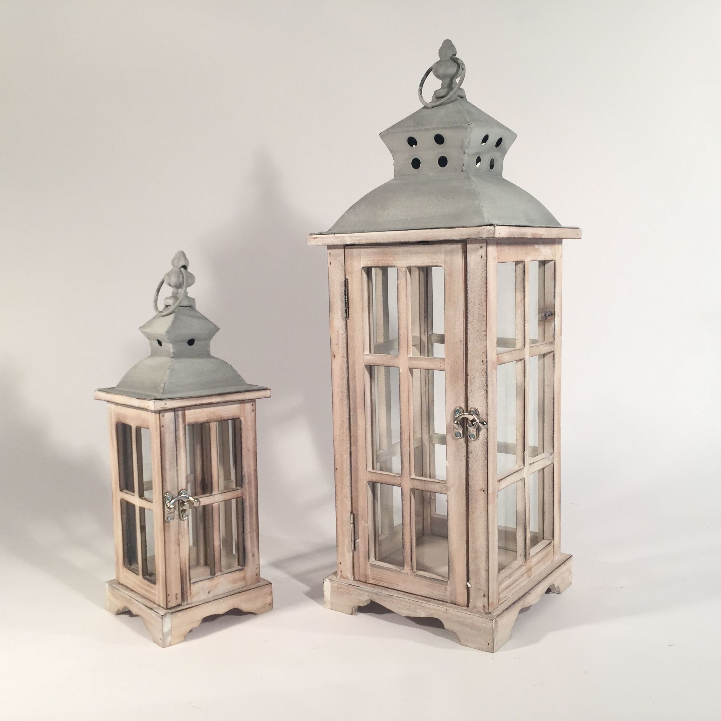 FAROLES MADERA TAPA METAL X2 PEQ (BLANCO) REF: AR0307.05N PRECIO: 40,85€ FAROLES MADERA TAPA METAL X2 PEQ (BLANCO) REF: AR0307.05N PRECIO: 40,85€