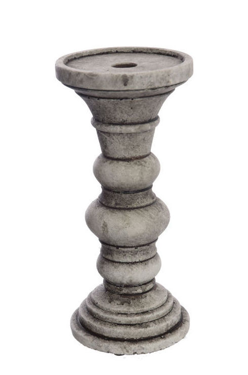 CANDELABRO (D11 H25CM)/ GRIS REF: 79460042/GREY PRECIO: 3,85€ CANDELABRO (D11 H25CM)/ GRIS REF: 79460042/GREY PRECIO: 3,85€