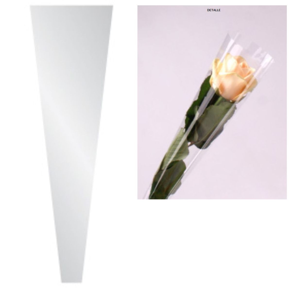 PQTE x100 BOLSAS INDIVIDUALES MODELO "Single Rose"/ BOPP30 TRANSPARENTE// MEDIDA (45x12x5cm) REF: G.1950 PRECIO: 3,00€/PQTE// MEDIDA (54x12x5CM) REF: G.1952 PRECIO: 4,00€/PQTE PQTE x100 BOLSAS INDIVIDUALES MODELO "Single Rose"/ BOPP30 TRANSPARENTE// MEDIDA (45x12x5cm) REF: G.1950 PRECIO: 3,00€/PQTE// MEDIDA (54x12x5CM) REF: G.1952 PRECIO: 4,00€/PQTE