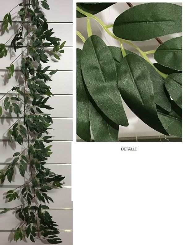 GUIRNALDA HOJITAS (150CM)/ VERDE (DE TELA) REF: AM-048 PRECIO: 6,00€ GUIRNALDA HOJITAS (150CM)/ VERDE (DE TELA) REF: AM-048 PRECIO: 6,00€