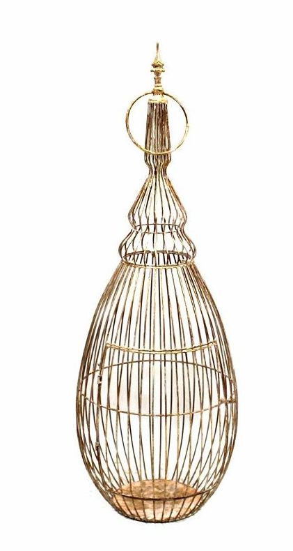 JAULA ABOMBADA ALTA (D40 H114CM) REF: E0196.08 PRECIO: 91,65€ JAULA ABOMBADA ALTA (D40 H114CM) REF: E0196.08 PRECIO: 91,65€