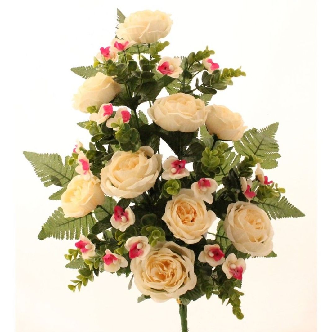 RAMO PEONIAS + MINI ORQUIDEAS. COLOR:CREMA. REF.:6210 CRE. PRECIO: 5,50 € RAMO PEONIAS + MINI ORQUIDEAS. COLOR:CREMA. REF.:6210 CRE. PRECIO: 5,50 €