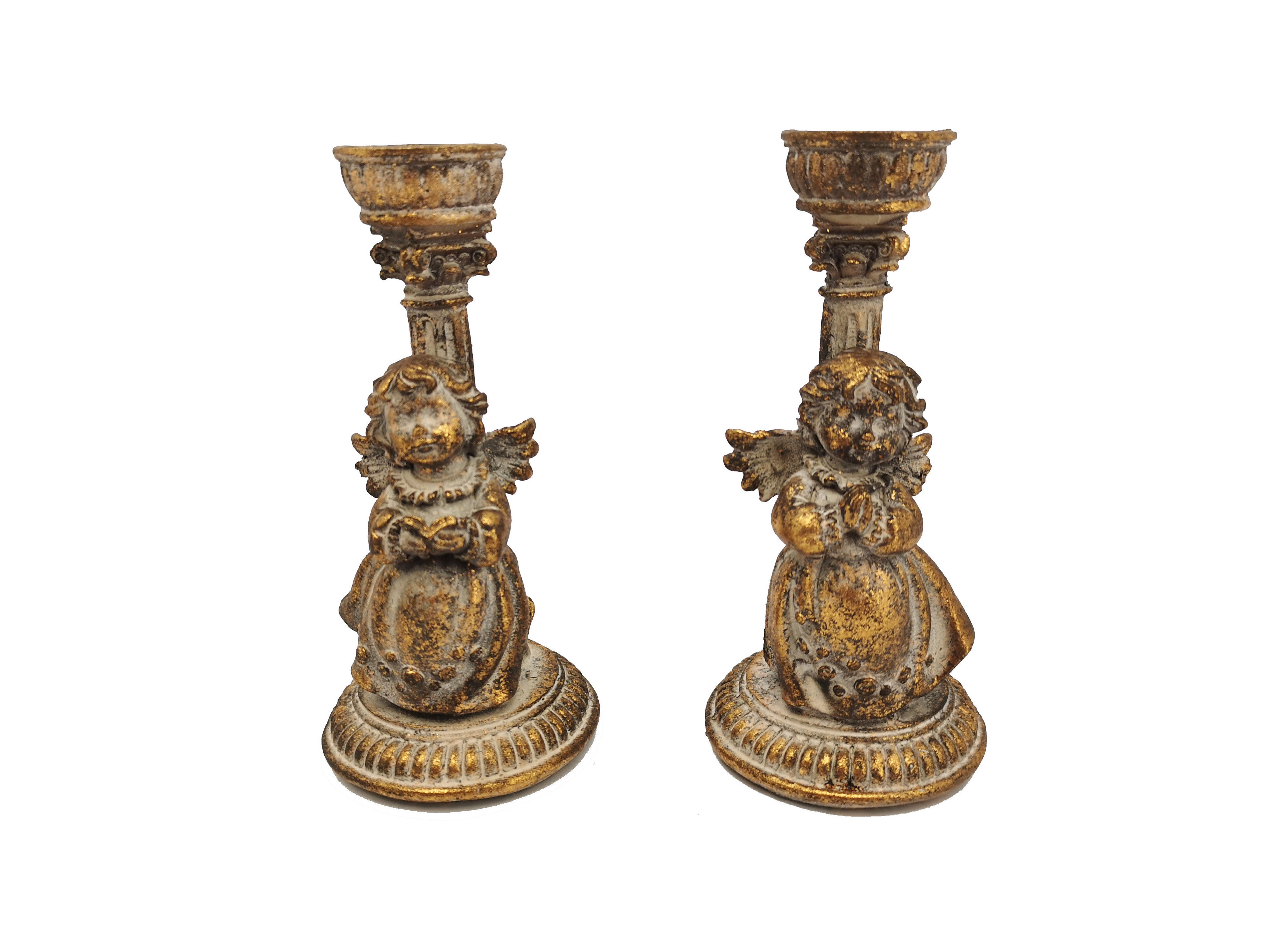 ANGELITO CANDELABRO (D9,5 H20CM) ORO/NEGRO REF: 84201BG PRECIO: 9,95€ ANGELITO CANDELABRO (D9,5 H20CM) ORO/NEGRO REF: 84201BG PRECIO: 9,95€