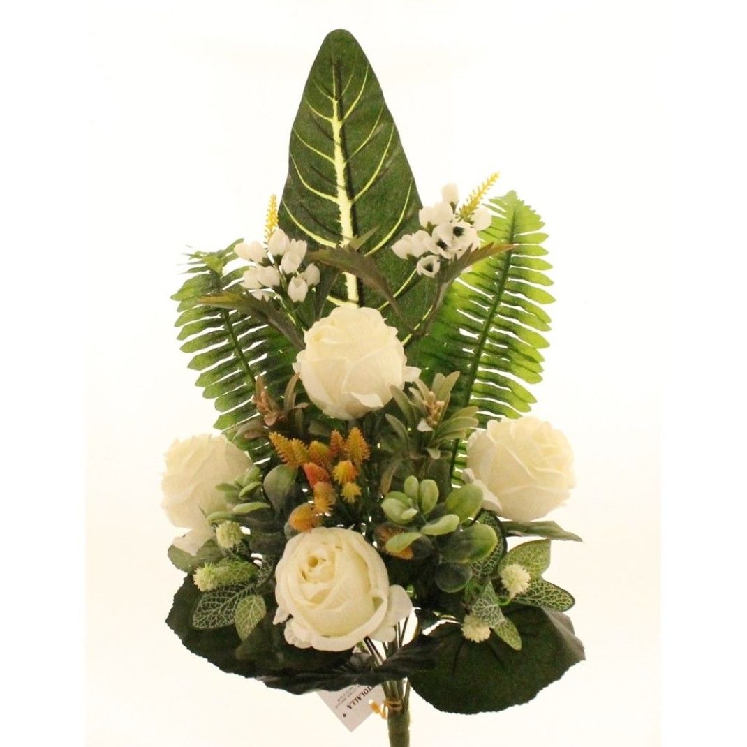 RAMO ENCARADO EXOTICO. COLOR:BLANCO REF.:5161 PRECIO:5,50 € RAMO ENCARADO EXOTICO. COLOR:BLANCO REF.:5161 PRECIO:5,50 €