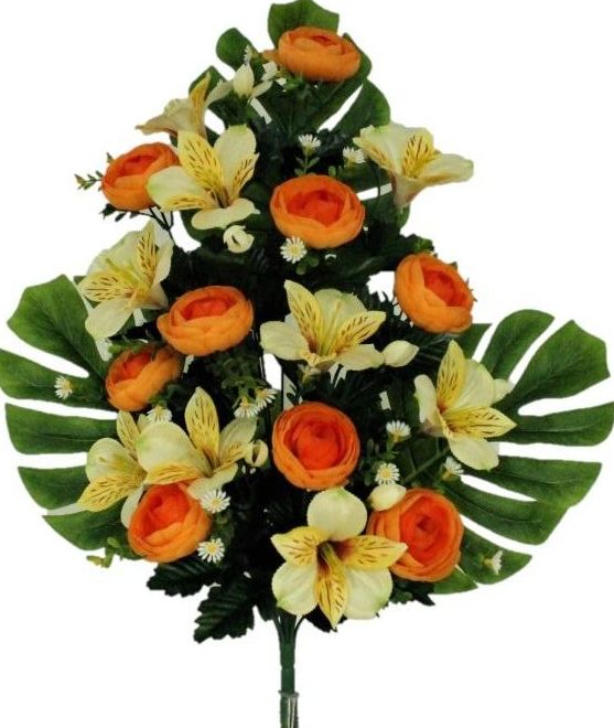 RAMO ENCARADO RANÚNCULO-ALSTROEMERIA (64CM) COLOR: NARANJA REF: 6273 NAR PRECIO: 5,50€ RAMO ENCARADO RANÚNCULO-ALSTROEMERIA (64CM) COLOR: NARANJA REF: 6273 NAR PRECIO: 5,50€