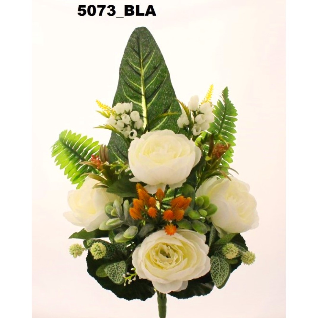 RAMO ENCARADO PEONIA VINTAGE. COLOR:BLANCO REF.: 5073 BLA. PRECIO: 5,50 € RAMO ENCARADO PEONIA VINTAGE. COLOR:BLANCO REF.: 5073 BLA. PRECIO: 5,50 €