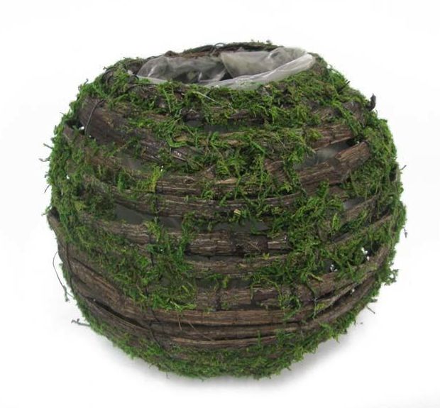 ESFERA ESTILO FALSO KOKEDAMA (D20 H16CM) REF: E0276.69 PRECIO: 8,85€ ESFERA ESTILO FALSO KOKEDAMA (D20 H16CM) REF: E0276.69 PRECIO: 8,85€