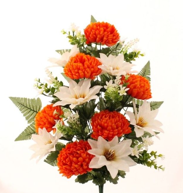 RAMO ENC. MUM GDE + LILUMS. COLOR:NARNAJA. REF.:6187. PRECIO: 5,50 € RAMO ENC. MUM GDE + LILUMS. COLOR:NARNAJA. REF.:6187. PRECIO: 5,50 €