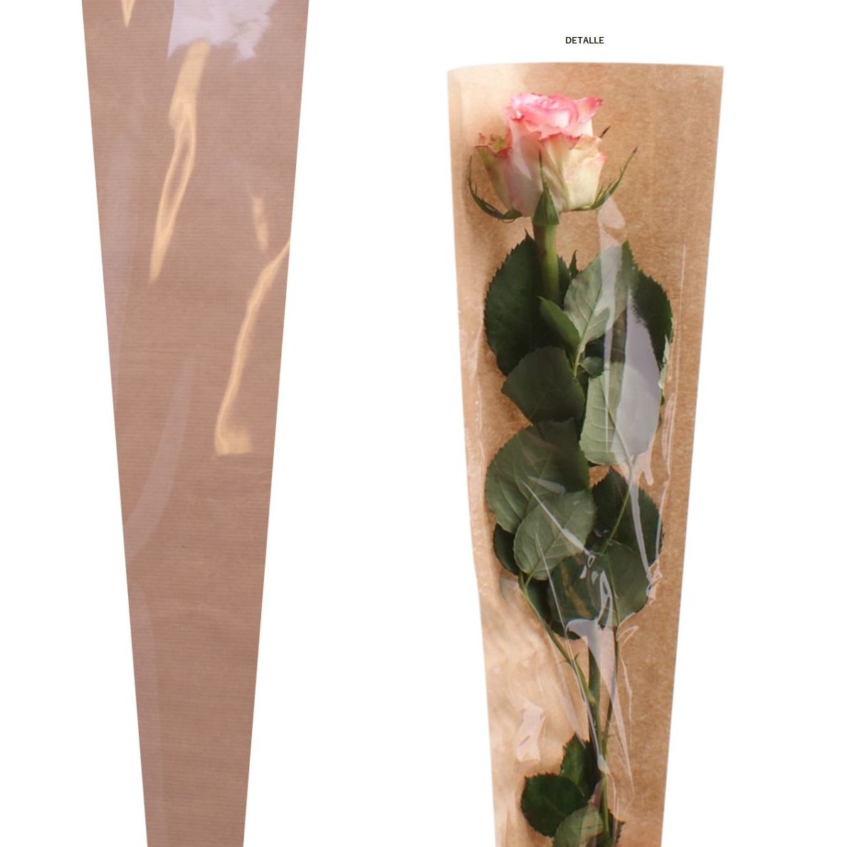 PQTE x100 FUNDAS INDIVIDUALES PARA ROSA MODELO "Pure Basics" (50x12x5CM)/ DE PAPEL REF: G13108 PRECIO: 7,00€/PQTE PQTE x100 FUNDAS INDIVIDUALES PARA ROSA MODELO "Pure Basics" (50x12x5CM)/ DE PAPEL REF: G13108 PRECIO: 7,00€/PQTE