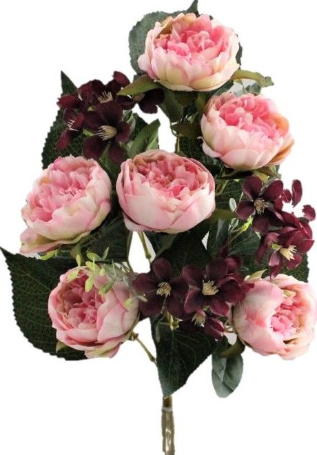 RAMO ENCARADO DE PEONIAS (56CM) COLOR: ROSA REF: 5200 PRECIO: 4,50€ RAMO ENCARADO DE PEONIAS (56CM) COLOR: ROSA REF: 5200 PRECIO: 4,50€