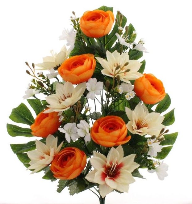 RAMO ENC. RANUNCULOS+LILIUMS. COLOR:NARANJA. REF.:6183 NAR. PRECIO: 5,50 € RAMO ENC. RANUNCULOS+LILIUMS. COLOR:NARANJA. REF.:6183 NAR. PRECIO: 5,50 €