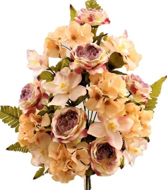 RAMO ENCARADO PEONIA-CYMBIDIUM (55CM)/ ROSA REF: 6265_ROS PRECIO: 6,50€ RAMO ENCARADO PEONIA-CYMBIDIUM (55CM)/ ROSA REF: 6265_ROS PRECIO: 6,50€