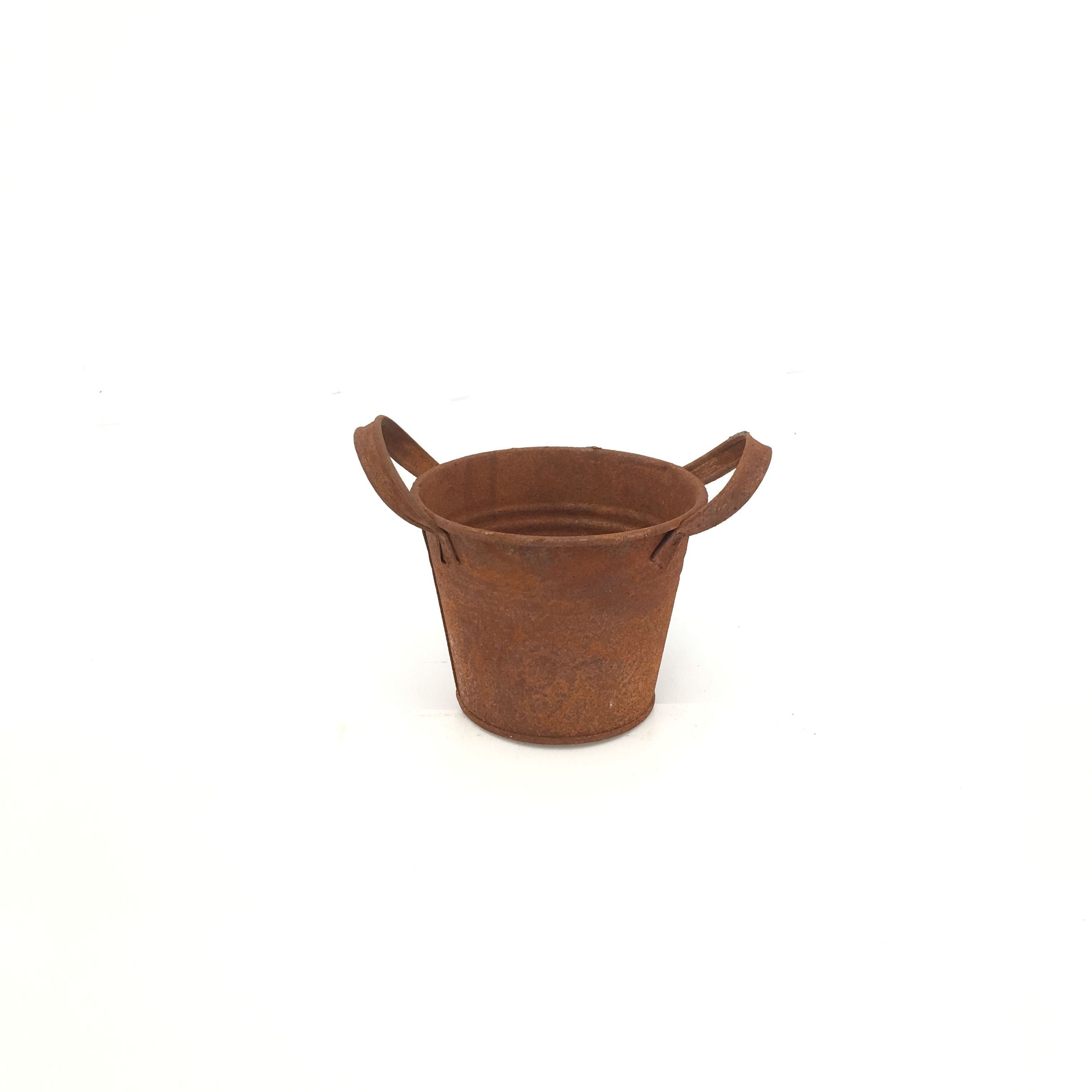 CESTA C/ASAS METAL OXIDO (D10 H8) REF: MT0452 PRECIO: 1,30€ CESTA C/ASAS METAL OXIDO (D10 H8) REF: MT0452 PRECIO: 1,30€