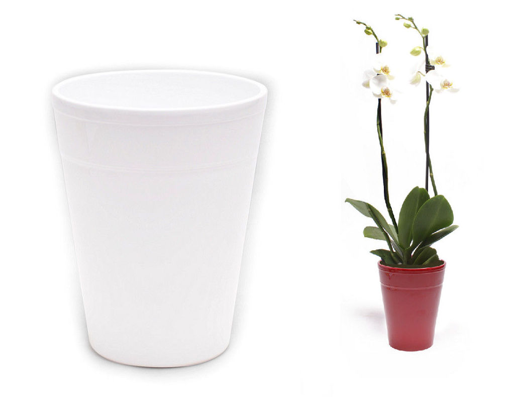 PQTE x6 MACETAS DE CERÁMICA "Pax" (ES12 Ø12CM)/ BLANCO REF: Q10112 PRECIO: 9€/PQTE (1,50€/UD) PQTE x6 MACETAS DE CERÁMICA "Pax" (ES12 Ø12CM)/ BLANCO REF: Q10112 PRECIO: 9€/PQTE (1,50€/UD)