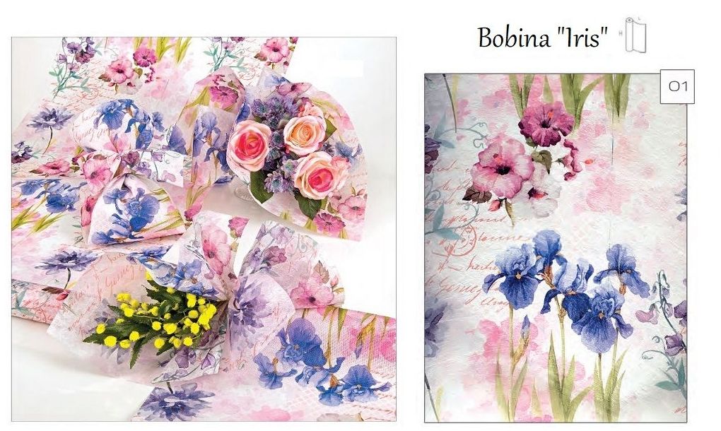 BOBINA DECOFIBRA modelo "IRIS" (510mm x 9mt)/ COL.01 REF: 0200-01 PRECIO: 7,50€ BOBINA DECOFIBRA modelo "IRIS" (510mm x 9mt)/ COL.01 REF: 0200-01 PRECIO: 7,50€