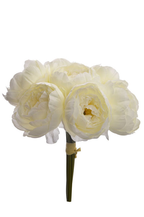 ATADO X7 PEONIAS 28CM (CREMA) REF.:50010111/CR PRECIO:5,50 € ATADO X7 PEONIAS 28CM (CREMA) REF.:50010111/CR PRECIO:5,50 €