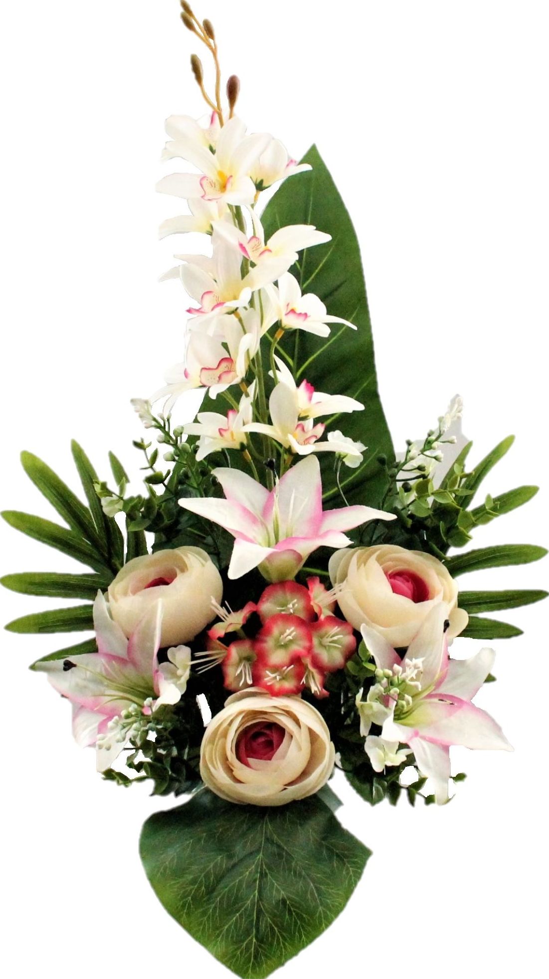 RAMO ENCARADO PIRÁMIDE RANÚNCULO/LILIUM (60CM)/ FUXIA REF: 6277_FUX PRECIO: 5,50€ RAMO ENCARADO PIRÁMIDE RANÚNCULO/LILIUM (60CM)/ FUXIA REF: 6277_FUX PRECIO: 5,50€