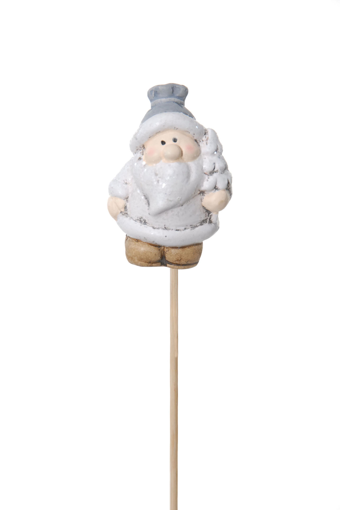 PQTEx12 PICKS DE CERAMICA SANTA CLAUS/ PLATA REF: 08022 PRECIO: 10,20€/PQTE (A 0,85€/UD) PQTEx12 PICKS DE CERAMICA SANTA CLAUS/ PLATA REF: 08022 PRECIO: 10,20€/PQTE (A 0,85€/UD)
