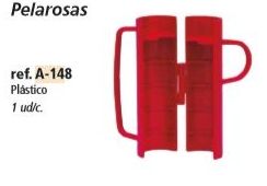 PELAROSAS PLASTICO (ROJO) REF: A-148 PRECIO: 4,50€ PELAROSAS PLASTICO (ROJO) REF: A-148 PRECIO: 4,50€