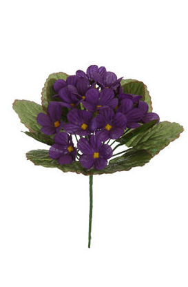 PQTE. 12 UNID. SAN PAULIA (20CM). COLOR:VIOLETA REF.:51482/VIO PRECIO:0,60 € C/U PQTE. 12 UNID. SAN PAULIA (20CM). COLOR:VIOLETA REF.:51482/VIO PRECIO:0,60 € C/U