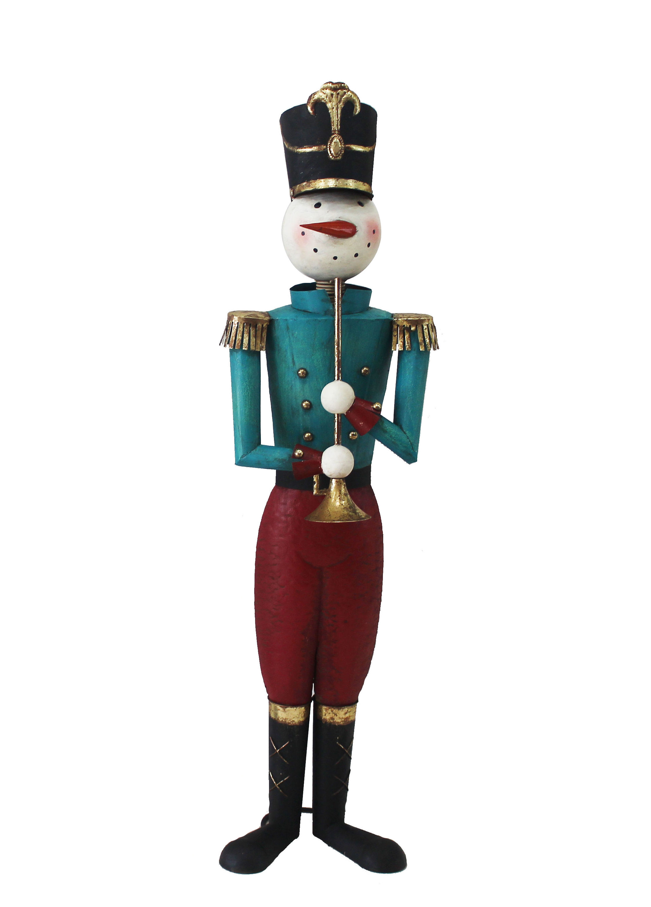 SOLDADO MUÑECO NIEVE FLAUTA 32x28,5 H122 (METAL) REF: E0580.16 PRECIO: 88,75€ SOLDADO MUÑECO NIEVE FLAUTA 32x28,5 H122 (METAL) REF: E0580.16 PRECIO: 88,75€