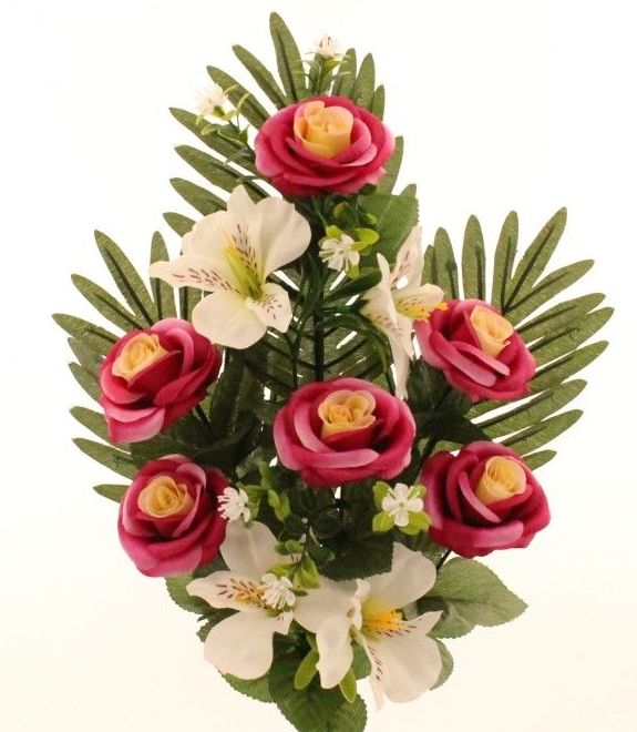 RAMO ENCARADO DE ROSA Y ASTROMELIA (45CM) COLOR: BURDEOS PRECIO: 1,80€ RAMO ENCARADO DE ROSA Y ASTROMELIA (45CM) COLOR: BURDEOS PRECIO: 1,80€