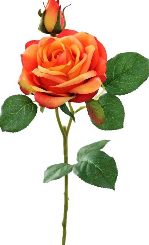 VARA ROSA SOFÍA (45CM)/ NARANJA REF: 7106_NAR PRECIO: 1,35€ VARA ROSA SOFÍA (45CM)/ NARANJA REF: 7106_NAR PRECIO: 1,35€