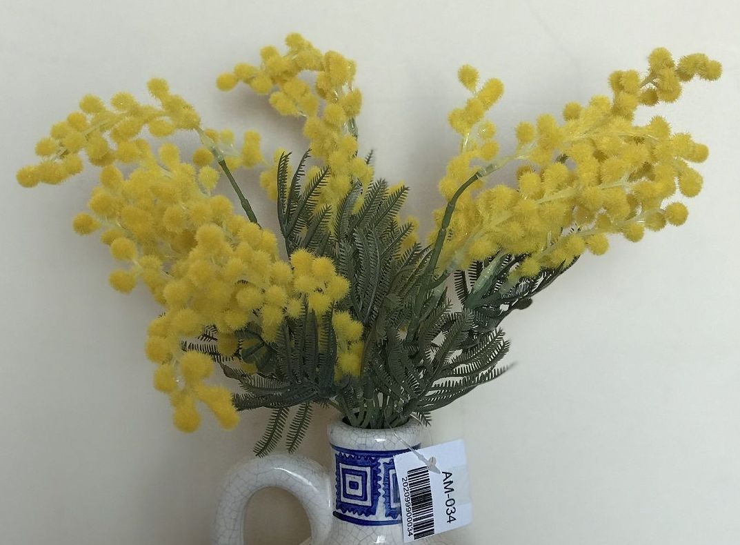 VARA MIMOSA (42CM)/AMARILLO REF: AM-034.AM PRECIO: 1,00€ VARA MIMOSA (42CM)/AMARILLO REF: AM-034.AM PRECIO: 1,00€
