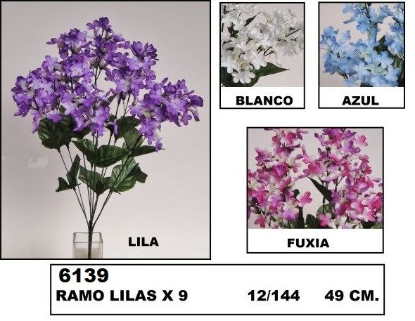POMO LILAC X9 (49 CM) COLOR:AZUL REF.:6139 AZU PRECIO:1,80 € POMO LILAC X9 (49 CM) COLOR:AZUL REF.:6139 AZU PRECIO:1,80 €