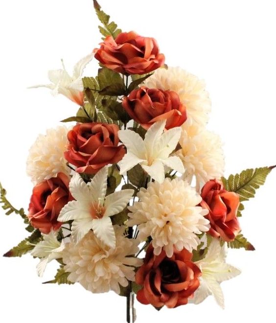 RAMO ENCARADO OTOÑAL ROSA-MUM (60CM) COLOR: MALVA REF: 6267 MAL PRECIO: 6,50€ RAMO ENCARADO OTOÑAL ROSA-MUM (60CM) COLOR: MALVA REF: 6267 MAL PRECIO: 6,50€