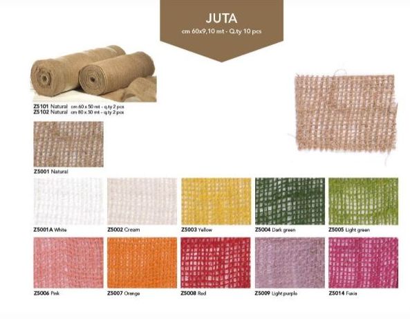 BOBINA YUTE 60CM X 9,10MT REF: Z5001... PRECIO: 12,75€ BOBINA YUTE 60CM X 9,10MT REF: Z5001... PRECIO: 12,75€