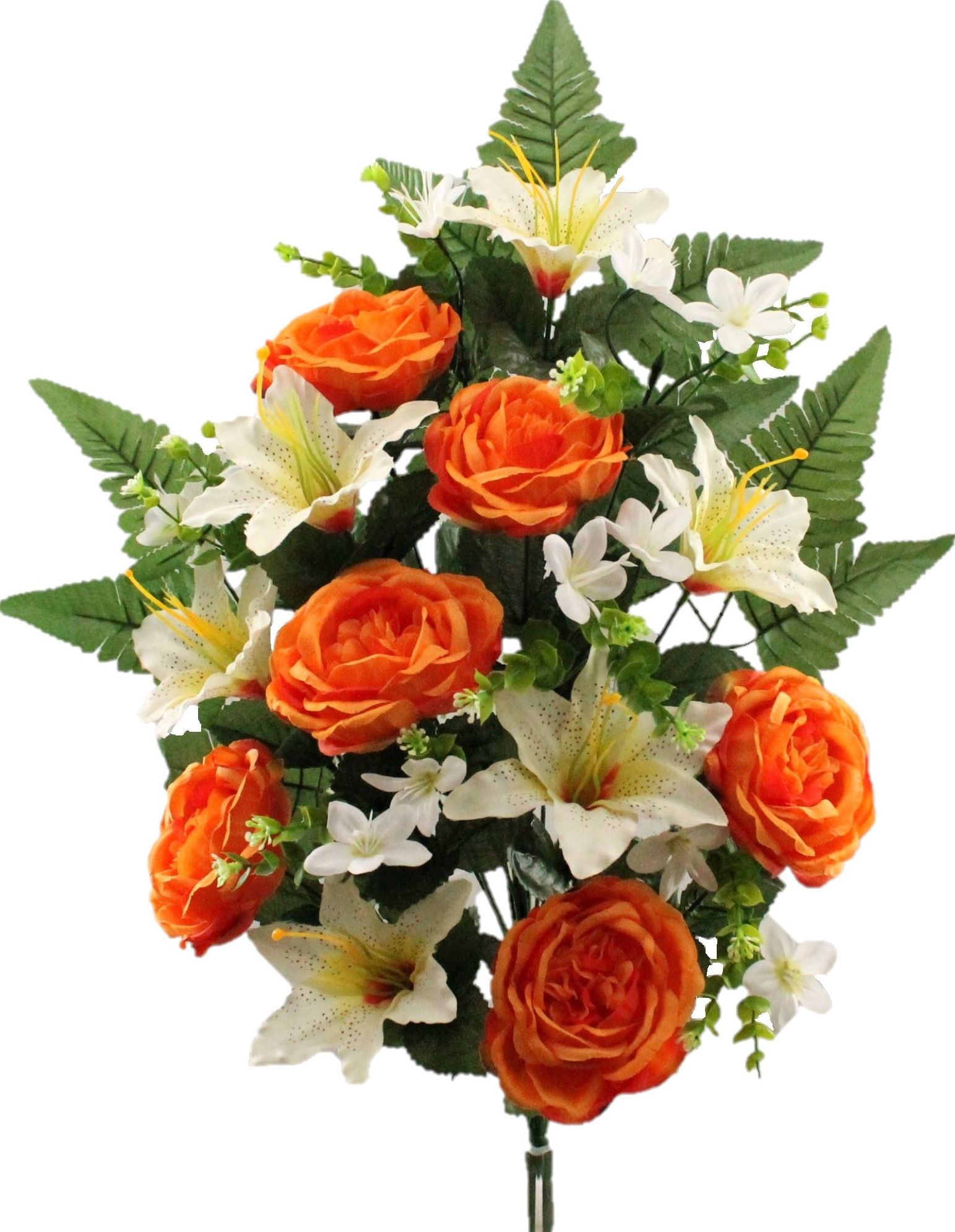 RAMO ENCARADO ROSA/LILIUM (60CM)/ NARANJA REF: 6252_NAR PRECIO: 5,50€ RAMO ENCARADO ROSA/LILIUM (60CM)/ NARANJA REF: 6252_NAR PRECIO: 5,50€