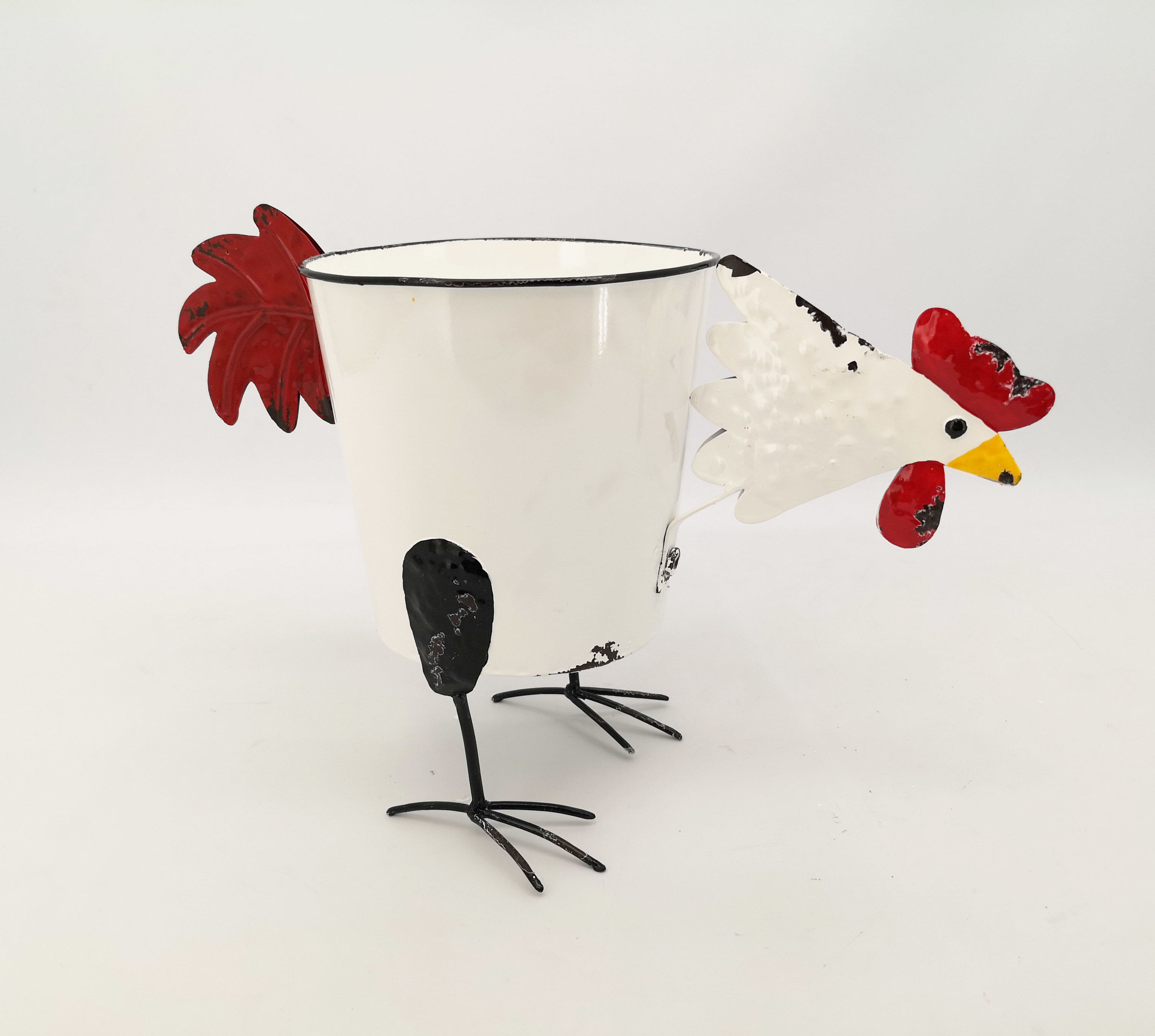CESTA MODELO "GALLINA" (40 x 17,5 H26CM)/DE METAL REF: MT0553 PRECIO: 14,50€ CESTA MODELO "GALLINA" (40 x 17,5 H26CM)/DE METAL REF: MT0553 PRECIO: 14,50€